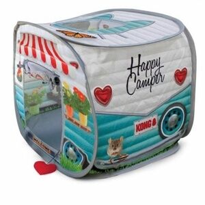 NWT! Cat Kitten Camper With Door, Window & Sunroof Toy with Catnip